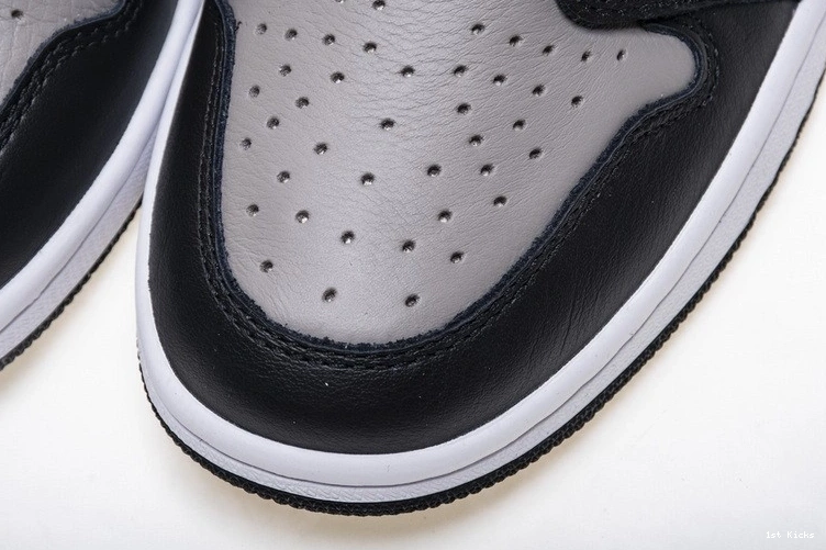 OG  1 555088-013 Retro Black Gray Air Shadow Jordan High 0313